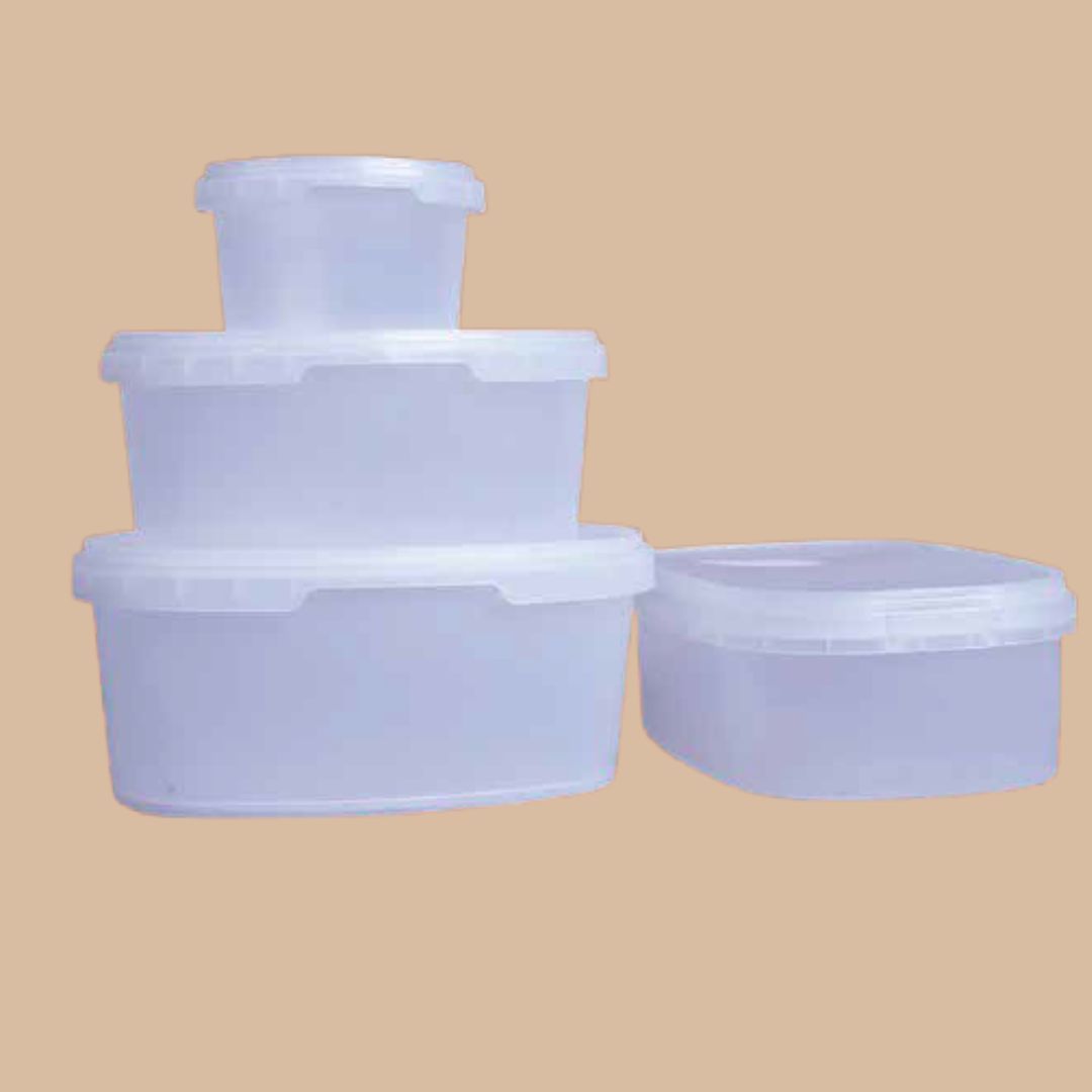 Oval Plastic Containers